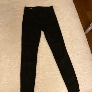 Black skinny jeans by American Eagle, size 4